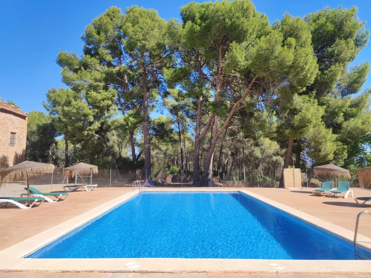 Masia De San Juan Casa Numero 15 En Castillo Con Piscina, Aire Acondicionado Y Terraza Privada Segorbe Luaran gambar